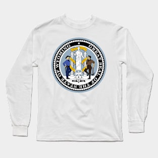 Seal of Wyoming Long Sleeve T-Shirt